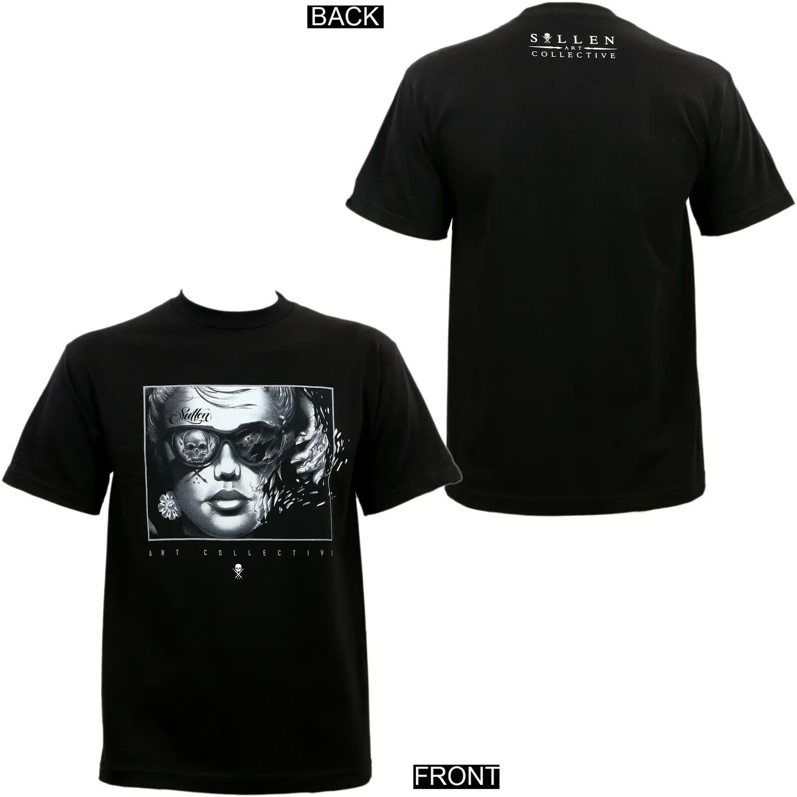 Одежда SULLEN выдувная артистическая серия футболка Новинка|Мужские футболки| |