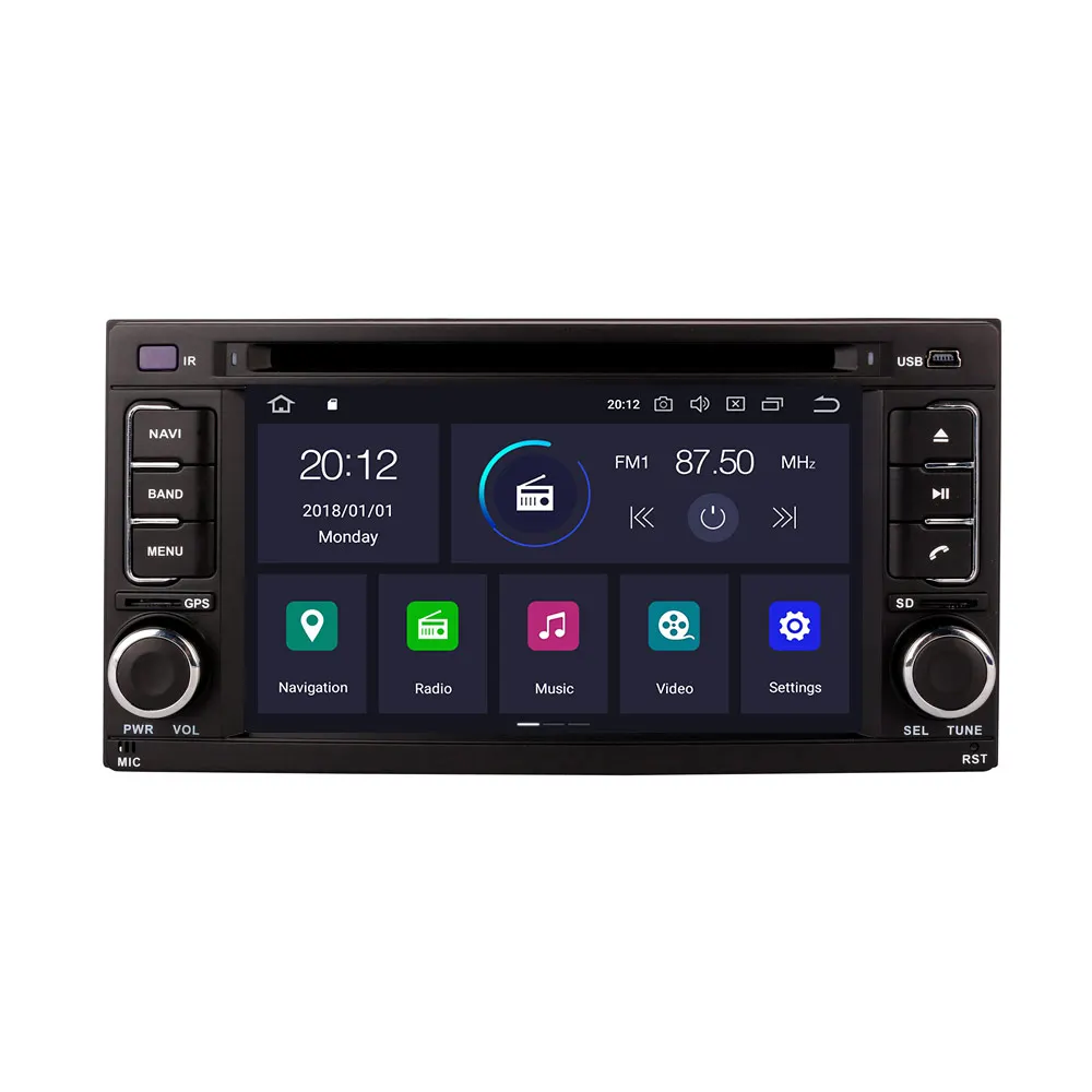 Автомобильный DVD-плеер на Android 10 0 4 Гб + 64 ГБ автомобильный GPS-навигатор для Subaru Forester