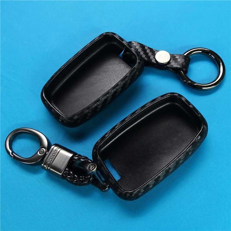 

For Kia K2 K5 Sportage Forte Hyundai IX35 Sonata Genesis Veloster Elantra Car Key Bag Holder Shell Car Key Case Cover