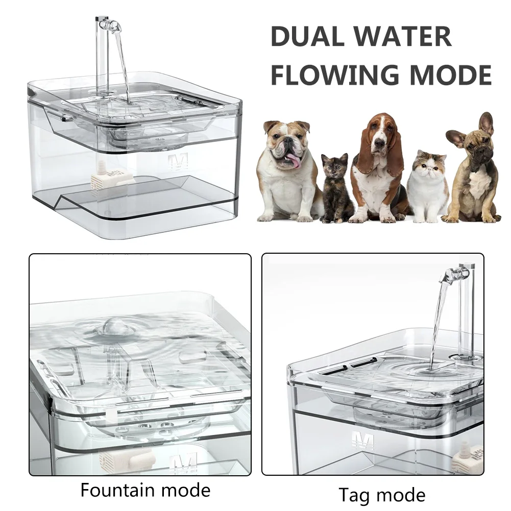 

Replaced Activated Carbon Filter For Pet Dog Round Fountain Dispenser Replacement Filters Flower For Cat Water Drinking Fountain