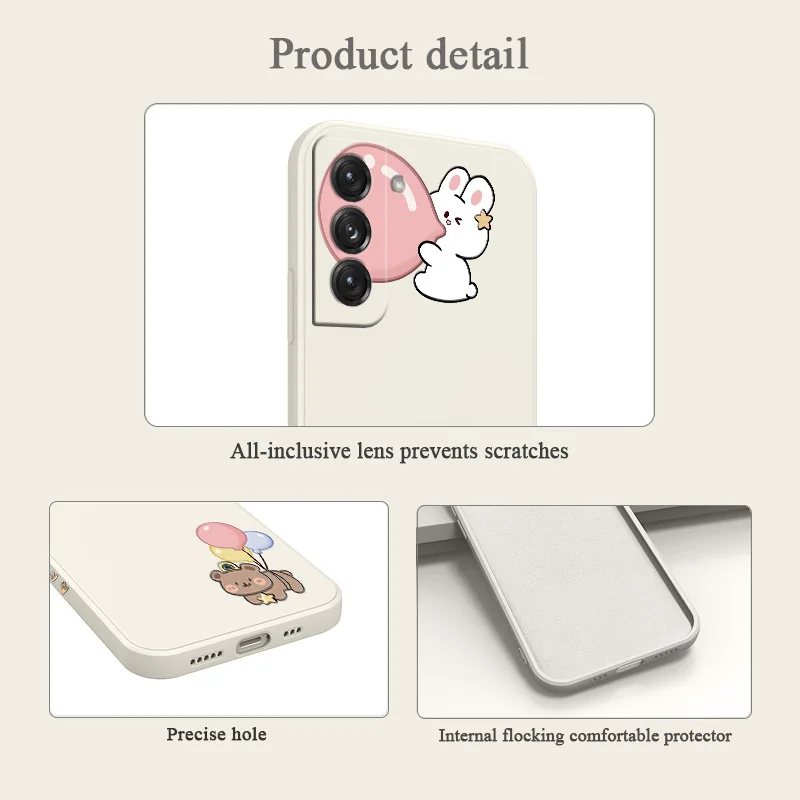 Bubble Phone Case For Samsung Galaxy S22 S21 S20 FE S10 Note 20 10 Ultra Plus A72 A52  A32 A71 A51  A31 A21S Cover