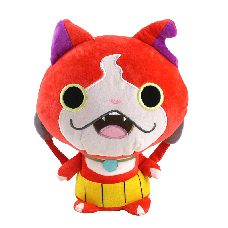 Часы Yokai большого размера плюшевые игрушки мягкие часы Jibanyan Komasa шепоты куклы