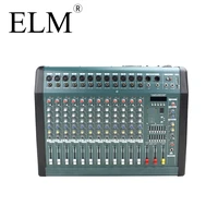 12 channel effect sound mixer console professional sound audio power mixer for wholesales