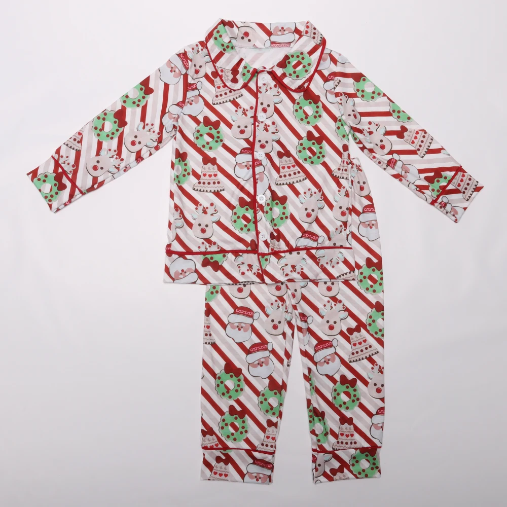 Комплект зимней одежды для детей одежда маленьких девочек Пижама Детский костюм