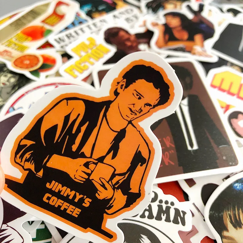50pcs Rock and Roll Hip Hop Punk Music Band Stickers for Mobile Phone Laptop Guitar Luggage Case Skateboard Bike Car Stickers