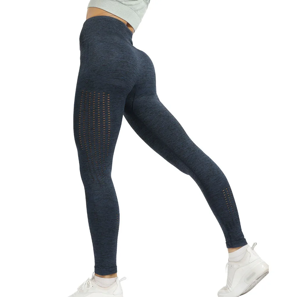 Yoga Pants Women's Outdoor Sports High Elastic Tight Buttock Women Compression Leggings Sport Fitness | Спорт и развлечения