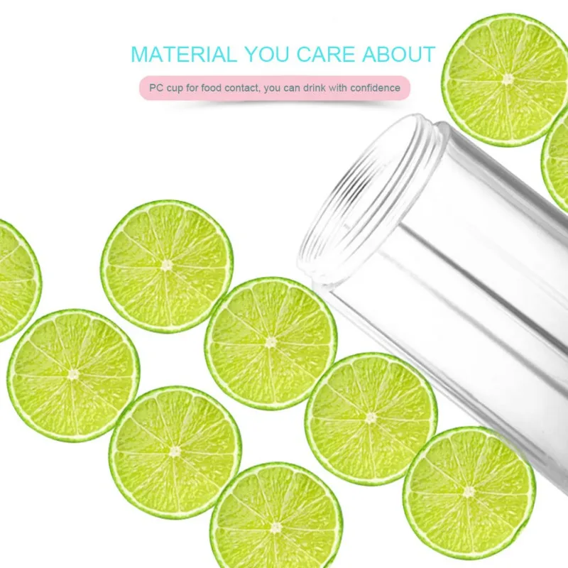 

NPRBI Portable USB Electric Fruit Juicer Handheld Maker Blender Stirring Rechargeable Mini Portable Juice Cup Water