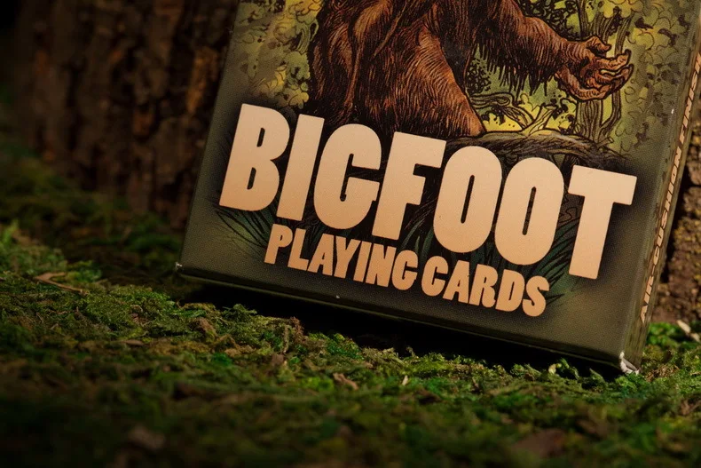 1 колода велосипед BigFoot игральные карты размер покера USPCC волшебные Новые