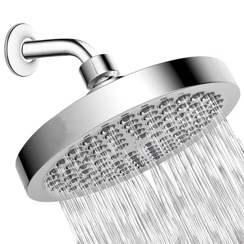 

Round High Pressure Rainfall Shower Head Plating Home Bathroom Accessories PI669