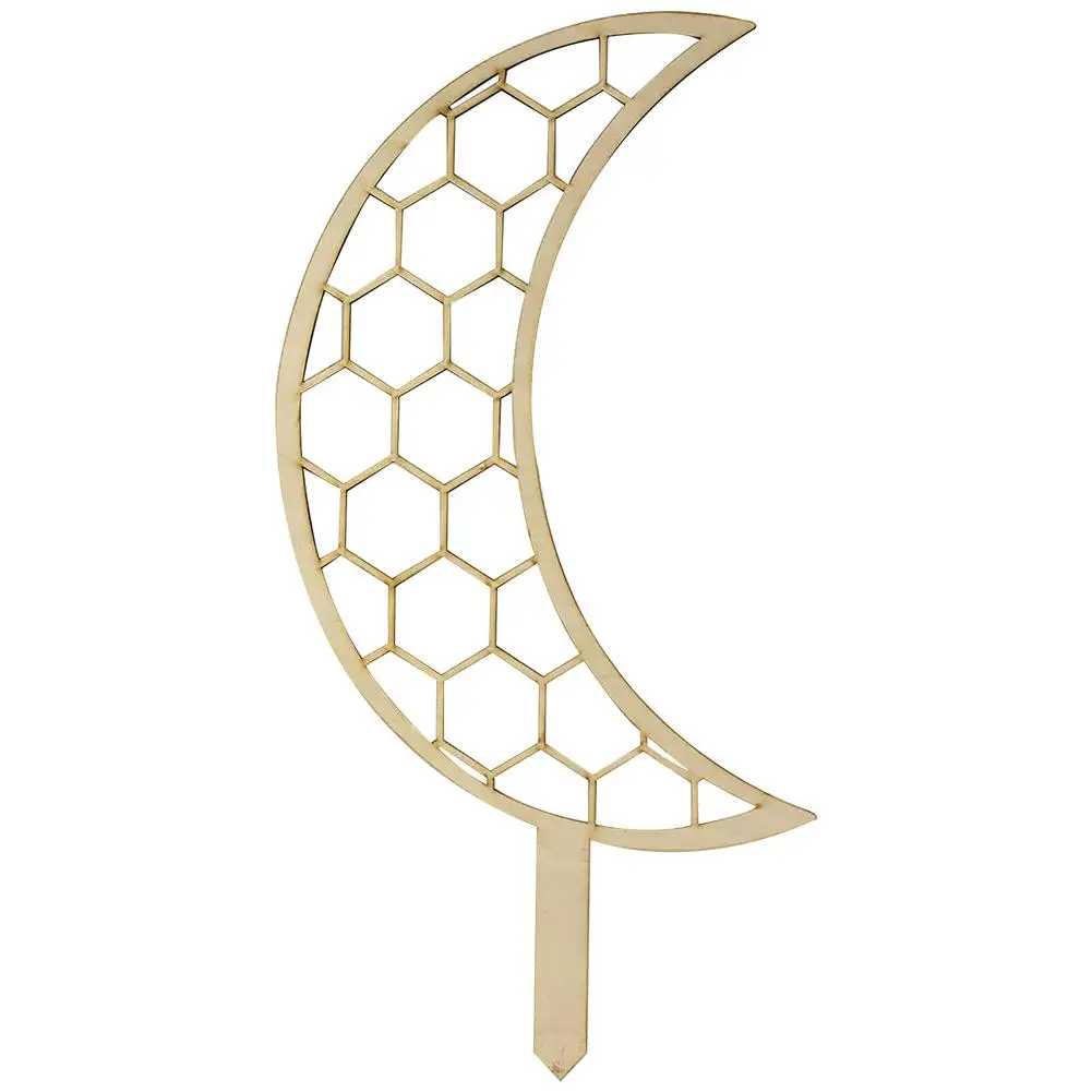 

Plant Support Pole Climbing Plant Support Plant Stakes Moon Honeycomb Garden Trellis For Potted Plants Climbing Support Garden