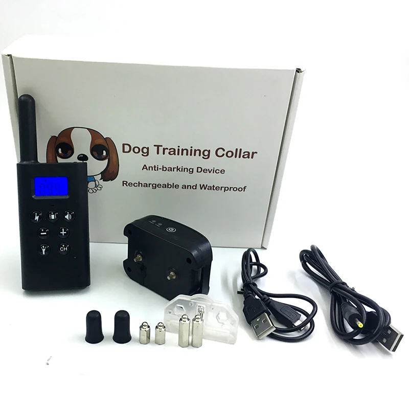 Ошейник для дрессировки собак электрическое перезаряжаемое устройство против