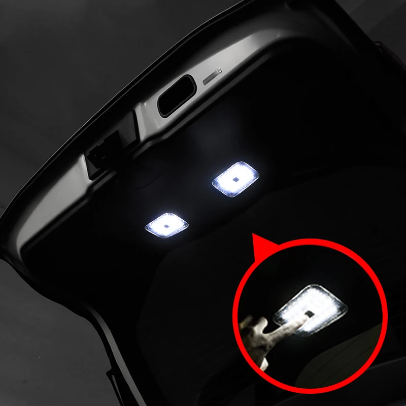 Жеребенок горение 2 шт./компл. Крыша автомобиля/багажник лампы для чтения светодиодный магнитные лампы для Toyota CHR C-HR 2016 2017 2018 стайлинга автомобилей