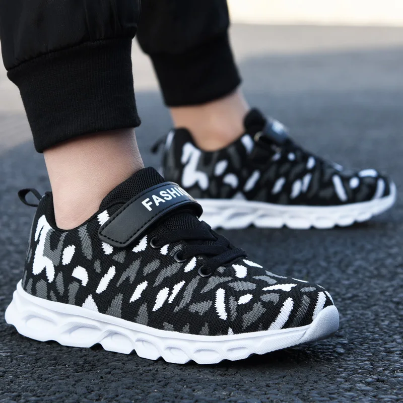

Casual Running Shoes Lightweight Sports Tennis Shoes 2021 Kids Fashion Sneakers Mesh