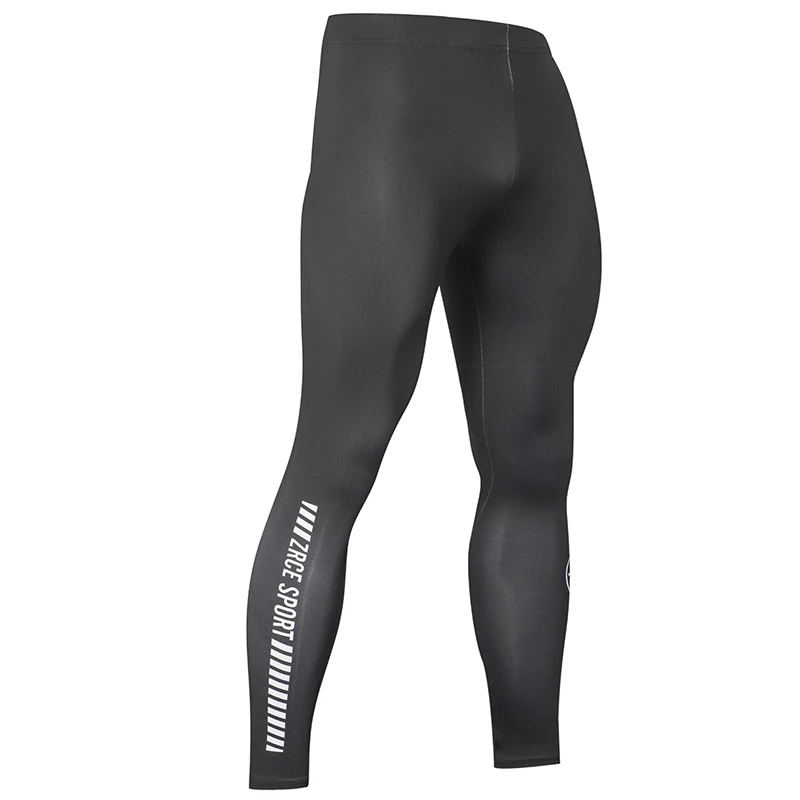 Zrce мужские плотно облегающие леггинсы эластичные тренажерные залы Фитнес