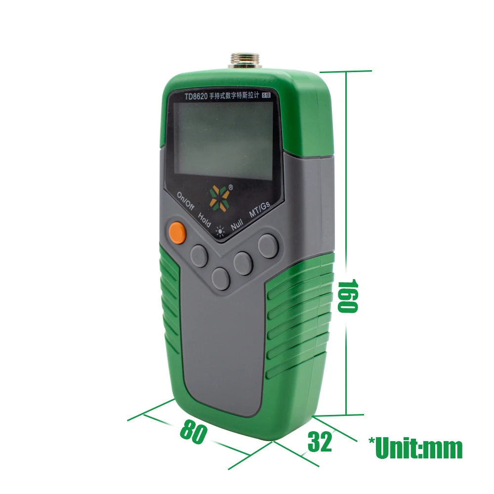 TD8620 Permanent Magnet Gauss Meter Handheld Digital Tesla Magnetic Flux Surface Field Test 5% Accuracy | Инструменты
