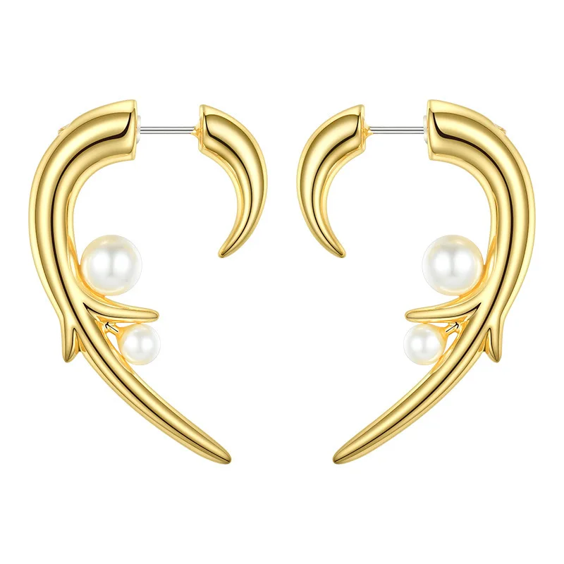 FFLACELL 2020 новые модные шикарные дизайнерские интересные серьги гвоздики с розовым