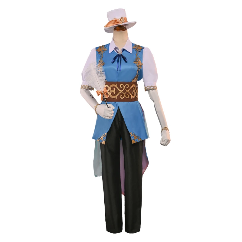 

Anime! Identity V Edgar Valden Painter Masquerade Cosplay Costume Unifrom Halloween Outfits for Adult Fancy Party Game Suits