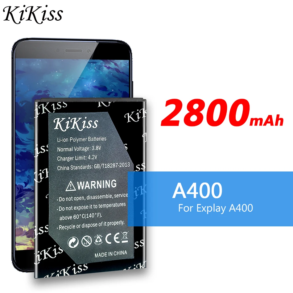 

2800mAh 100% New cell phone battery for Explay A400 battery