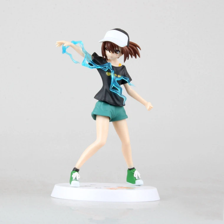 

Magic Prohibited Books Directory Misaka Mikoto Girls Anime Action Figure PVC Collection Toys Collection 20cm
