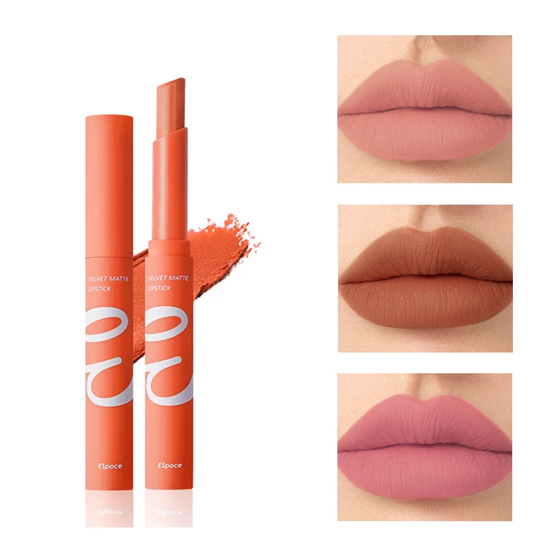 

Новинка 2021, 12-цветная бархатная матовая губная помада, водостойкая, стойкая, не липкая, ручка для губ, телесная, розовая, красная, Сексуальная...