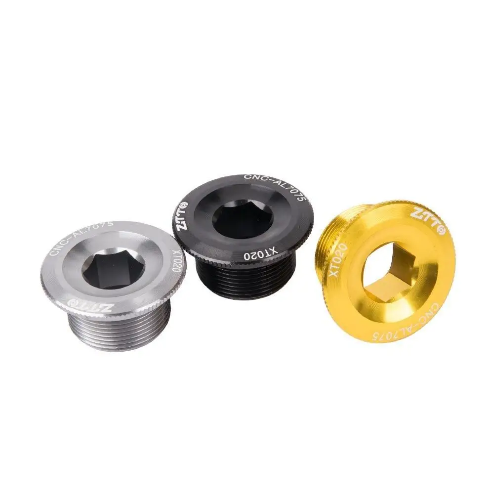 

[ Hot Sale ] Crank Cover Screw Cap M20 MTB Crankset Crank Cover Aluminum BMX Road Bike Fitting MTB Crankset Dental Plate Covers
