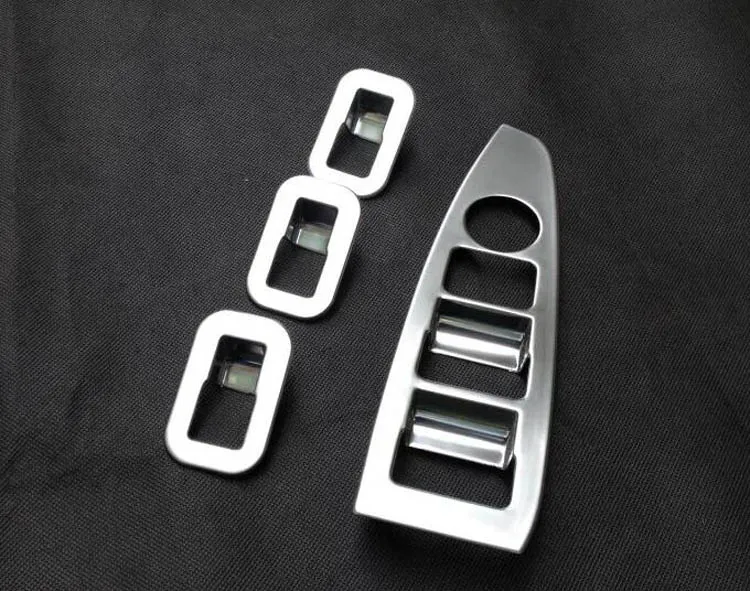 Интерьер хром WINDOWN переключатель Крышка панель отделка Литье тире Внутренняя