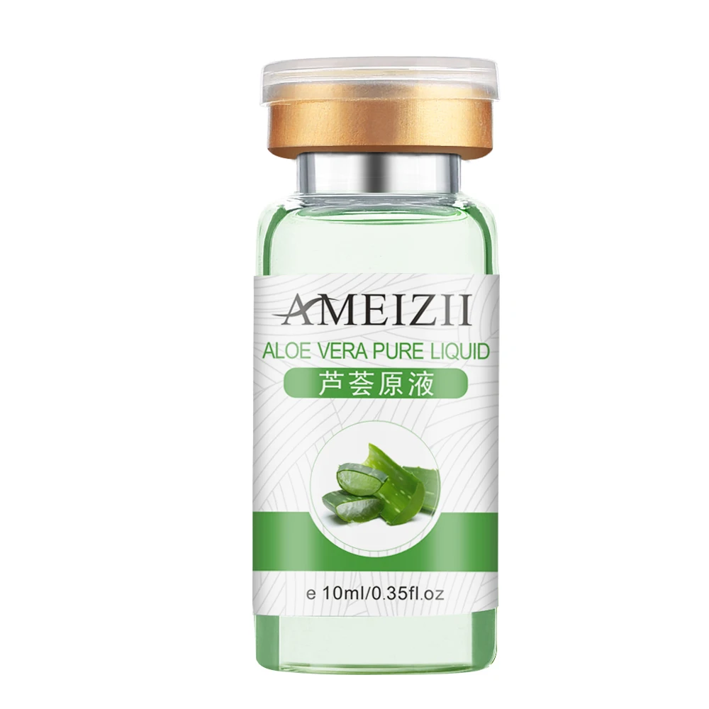 Алоэ Вера жидкая Гиалуроновая кислота сущность увлажнение с осветляющим