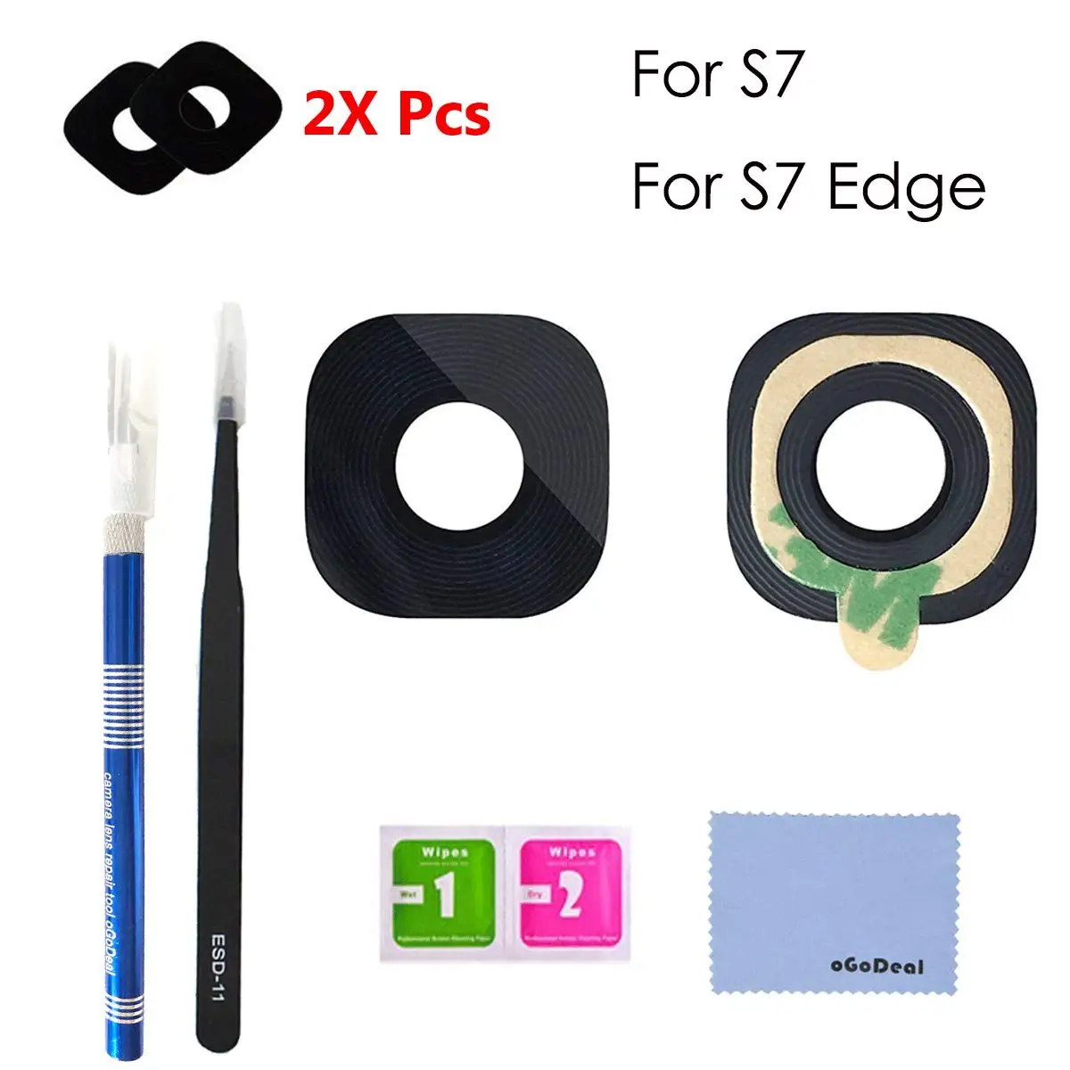 Аксессуары для ремонта стеклянная крышка объектива задней камеры комплект