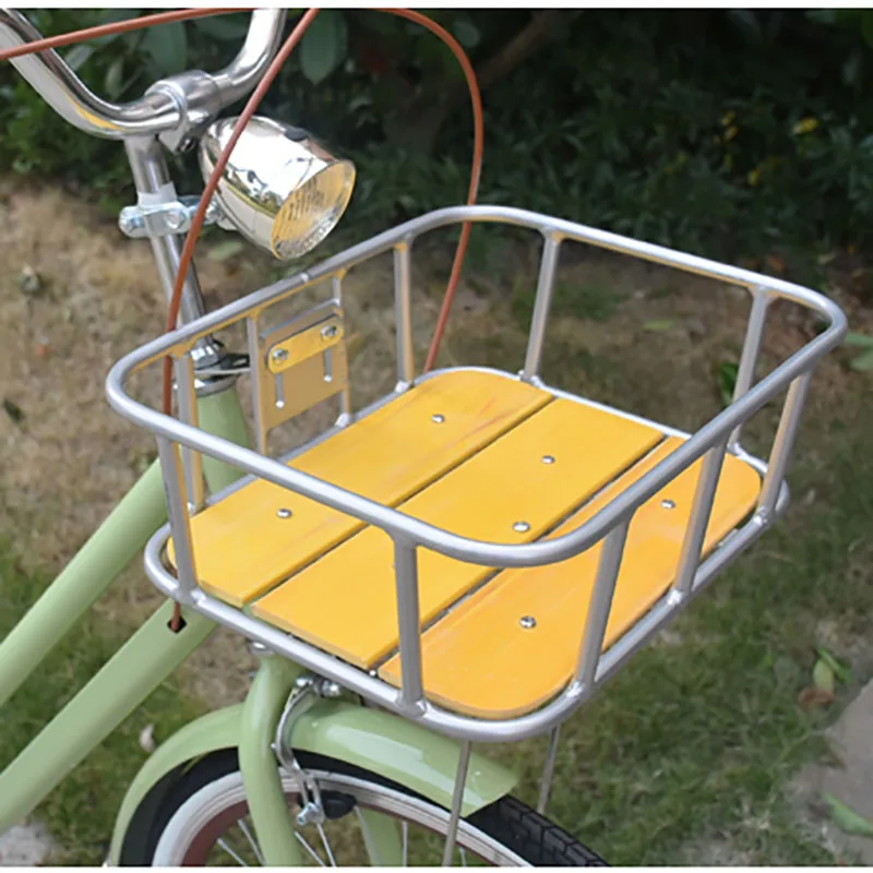 

24inch 26 inch commuter bike Basket vintage road bicycle Panniers Bicycle Bags Basket cycle Accessories