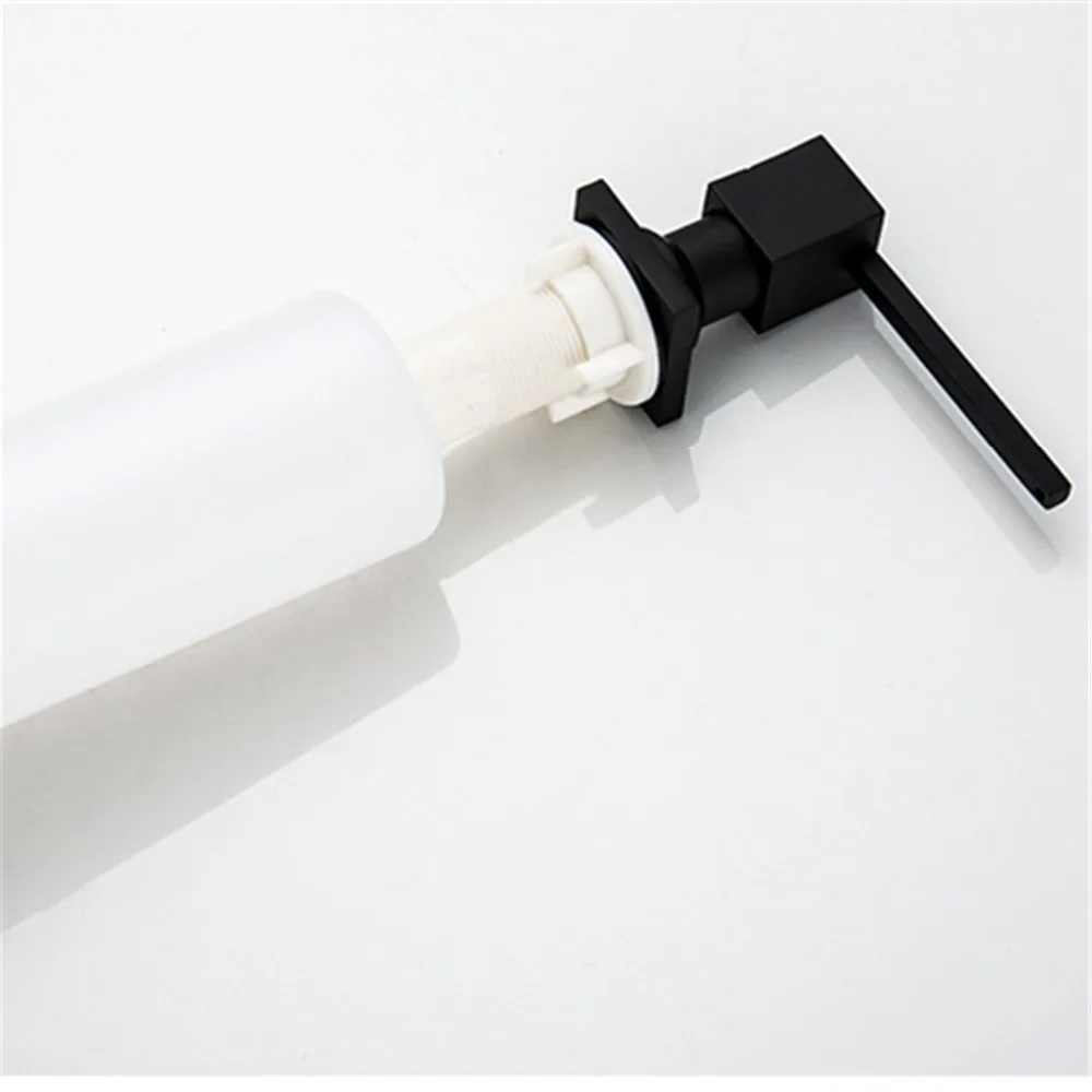 304 раковина из нержавеющей стали черный диспенсер для мыла АБС-пластика кухни