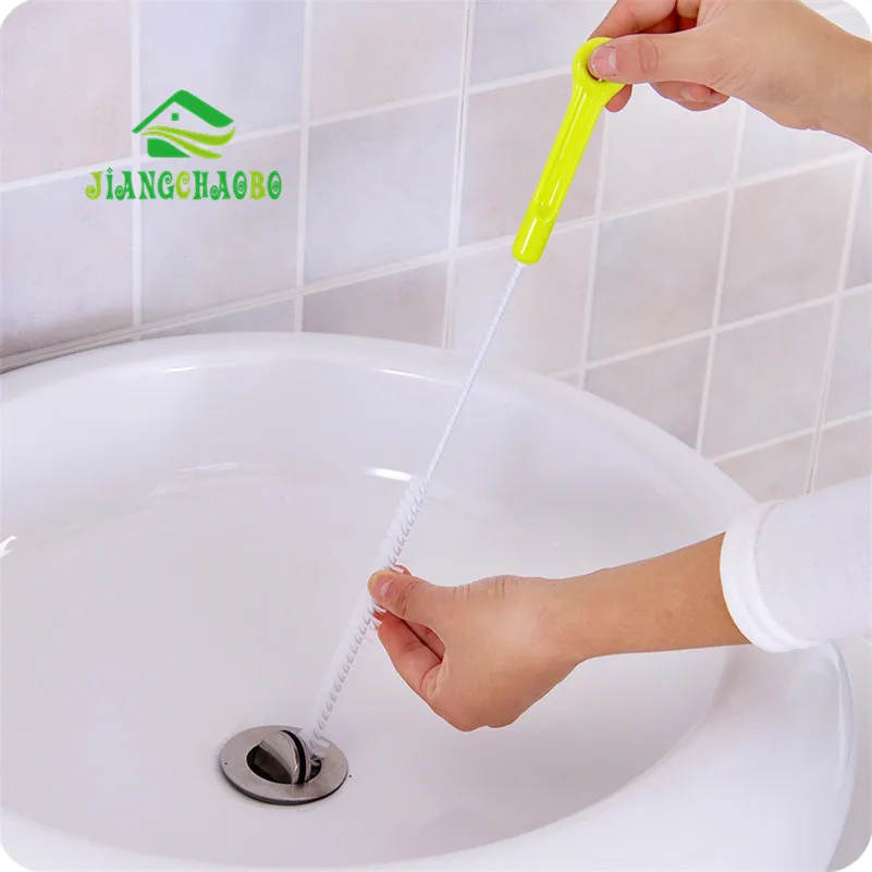 

Sewer Cleaning Brush,Home Bendable Sink Tub Toilet Dredge Pipe Snake Brush Tools Creative Bathroom Kitchen Accessories