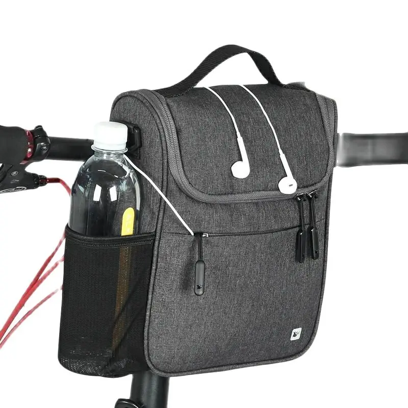 

Bicycle Front Bag Large Capacity Multi-function Front Handlebar Bag Folding Car Electric Car Hanging Bag Backpack Accessories