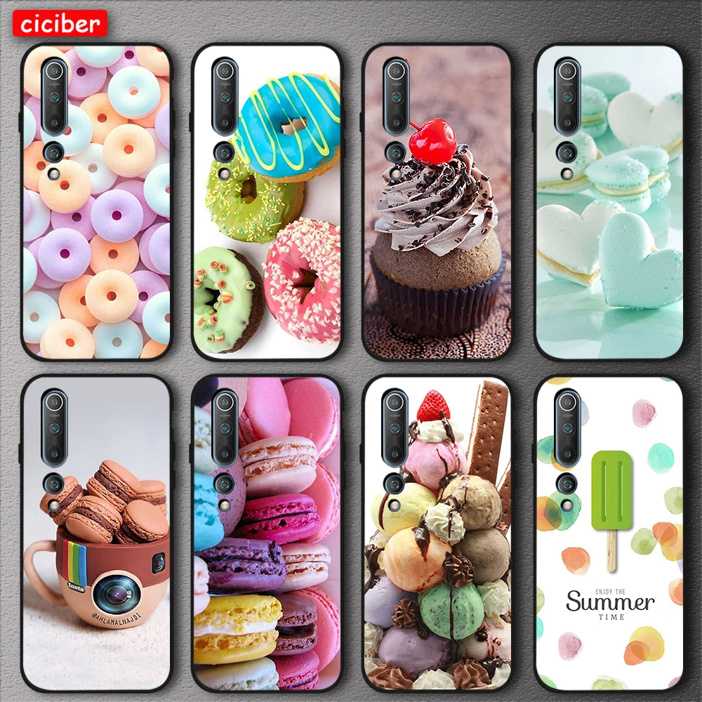 

Chocolate Ice Cream Case For Xiaomi Redmi Note 10 9 8 7 Pro 9A 8A 7A MI Note 10 9 9T Pro SE A2 3 Lite 6X F1 Soft TPU Phone Funda
