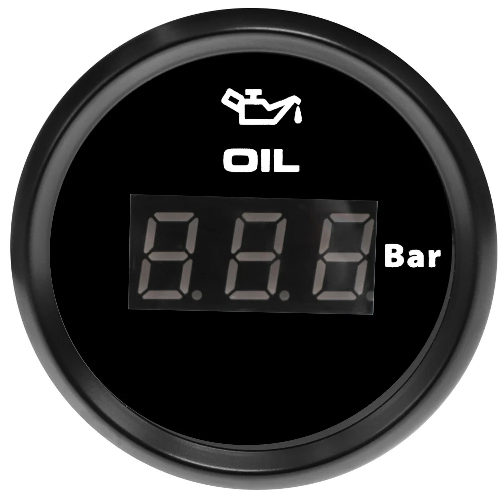 7 цветов подсветка Автомобильный морской манометр 10 бар топливный ~ 184 Ом|Датчик