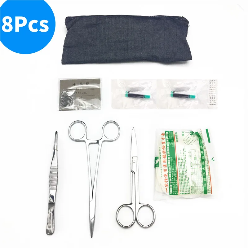 Science Aids training Surgical instrument tool kit/surgical suture package kits set for student