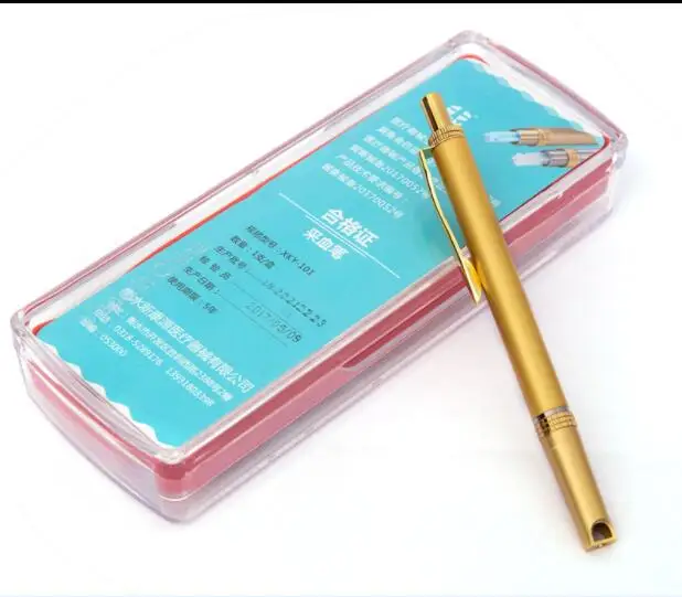 Безболезненная игла из нержавеющей стали ручка для массажа 200 шт. 23 г иглы ланцета