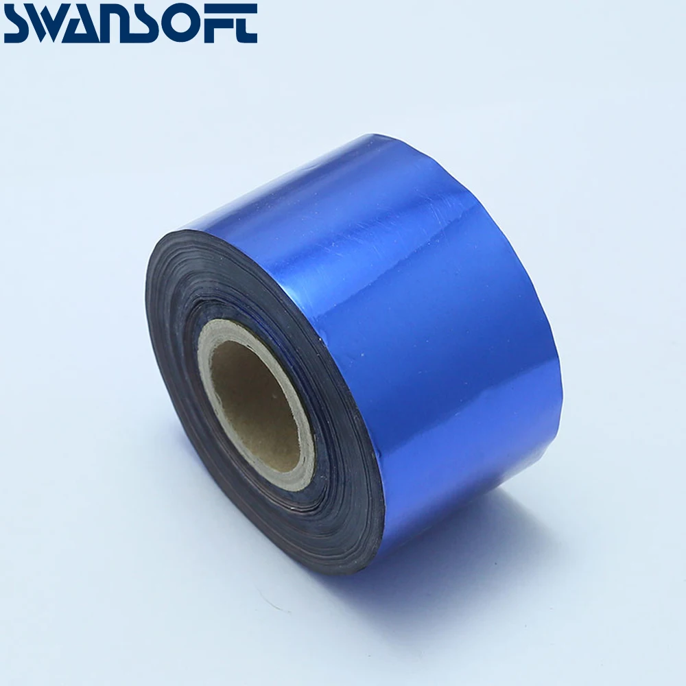 SWANSOFT 120 м 1 рулон горячего тиснения бумажная фольга ширина 4 см для пресса