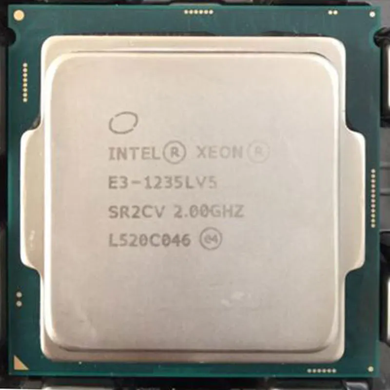 

Intel Xeon E3-1235L V5 CPU 2.0GHz 8M 4 Core 4 Threads LGA1151 Processor