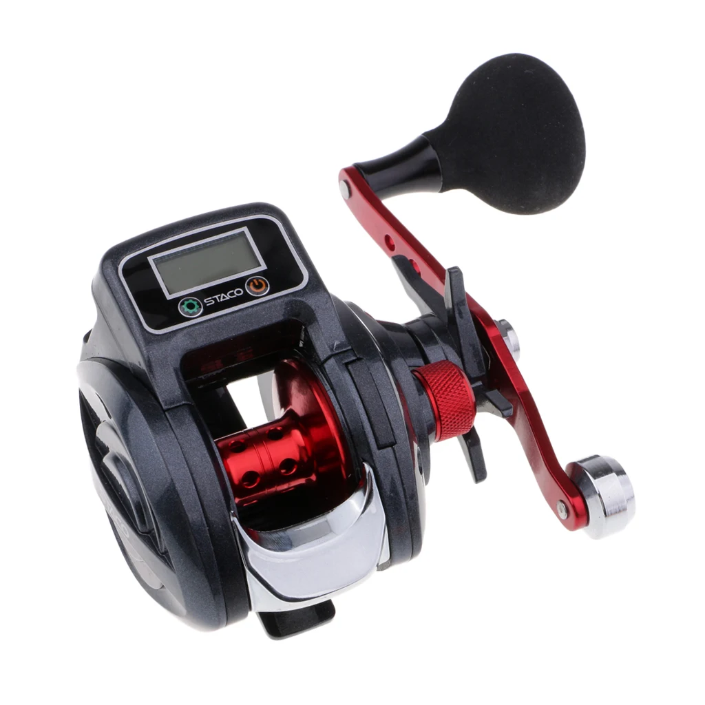 Катушка Baitcast для морской рыбалки обычная Низкопрофильная с линейной