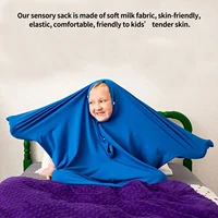 full body sensory sock elastic stretchable full body wrap sock for kids autism anxiety treatment party interactive game kid gift