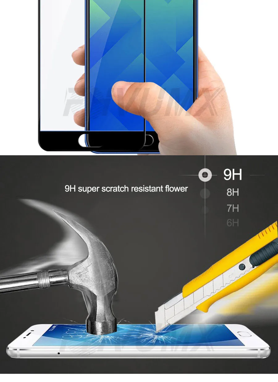 2.5D 9H Защитное стекло для Meizu M3 M5 M6 Note M6S M6T M3S M3E M5S M5C Pro 6 7 plus полное покрытие протектор экрана закаленное стекло