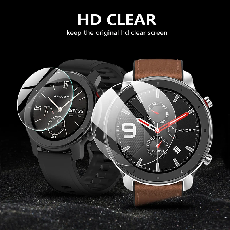 Для Xiaomi Huami Amazfit GTR 47 мм 42 Защитное стекло для экрана 9H закаленное Взрывобезопасное