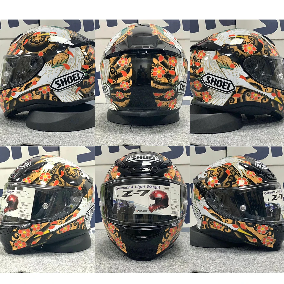 

Shoei Z7 Full Face Helmet Motorcycle Helmets Accessories Cascos Para Moto Capacete De Motocicleta Kask Helm Motorbike