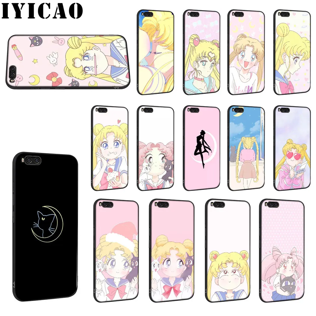 Мягкий силиконовый чехол Sailor Moon для Redmi Note 7 8 6 5 Pro 5A Prime 7A K20 Go|Чехлы-накладки| |