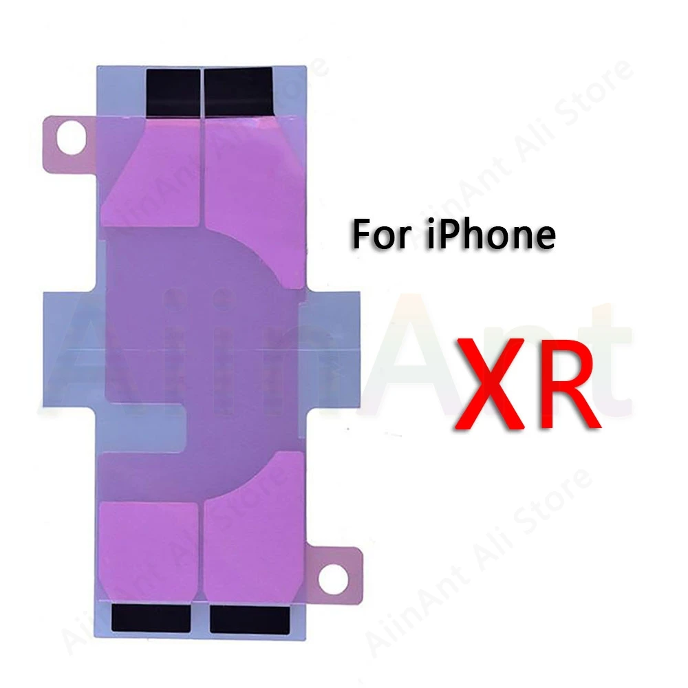 10 шт. стикер на клейкой основе для iPhone X Xs Max XR 5S 5c 6 6s 7 8 плюс лента для аккумуляторов клейкие полоски Замена - Color: For iPhone XR