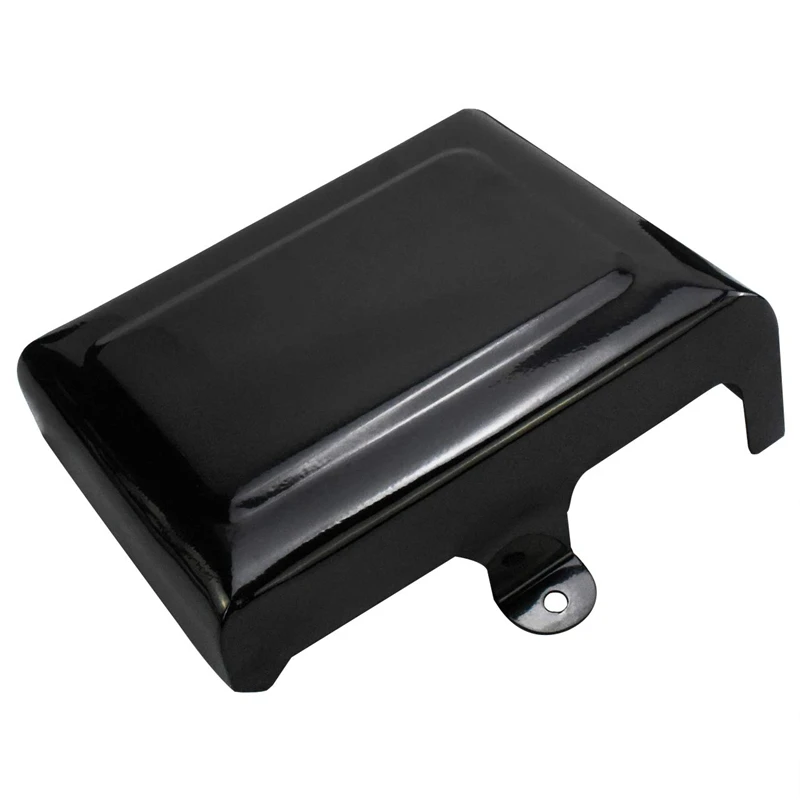 Motorcycle LEFT Side Battery Cover Guard Frame Fits for Dyna Fat Bob Super Glide Wide Switchback 06-17 (Gloss Black) | Автомобили и