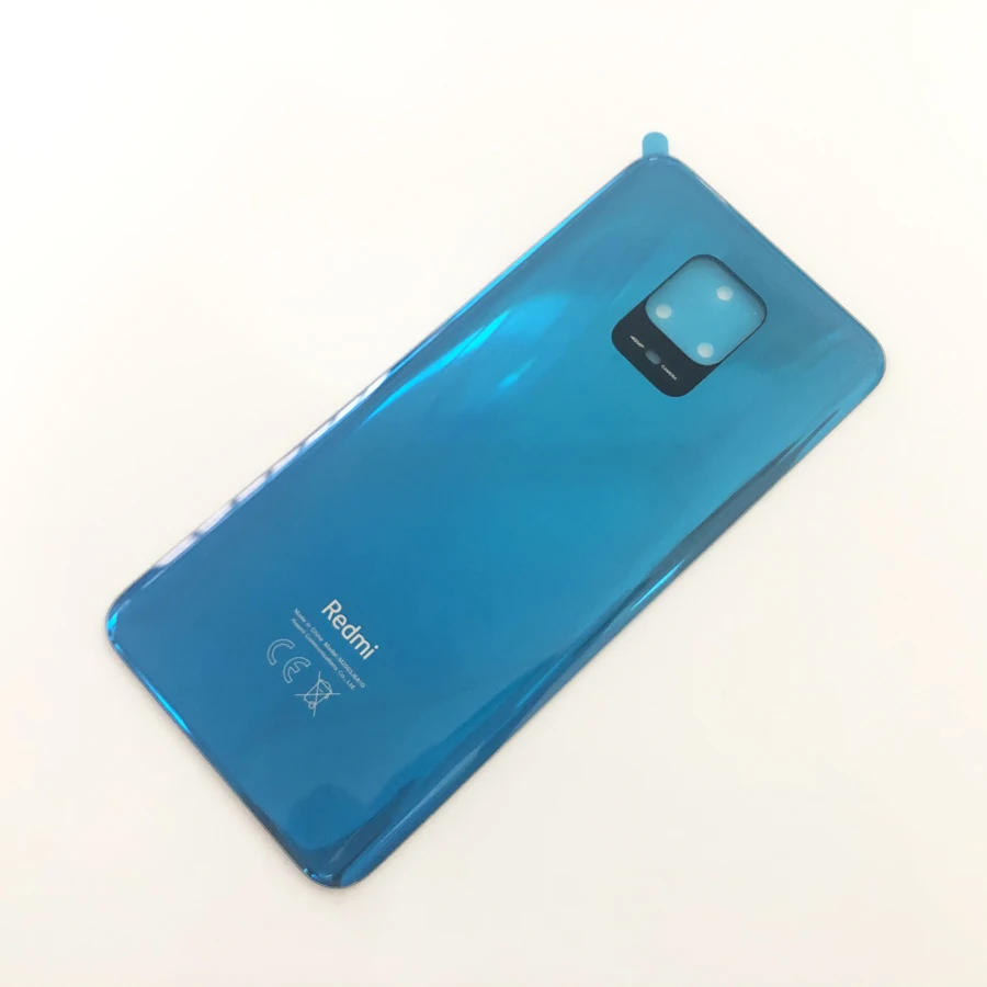 100% оригинал для Xiaomi Redmi Note 9S / 9 Pro Max Крышка батарейного отсека задняя стеклянная