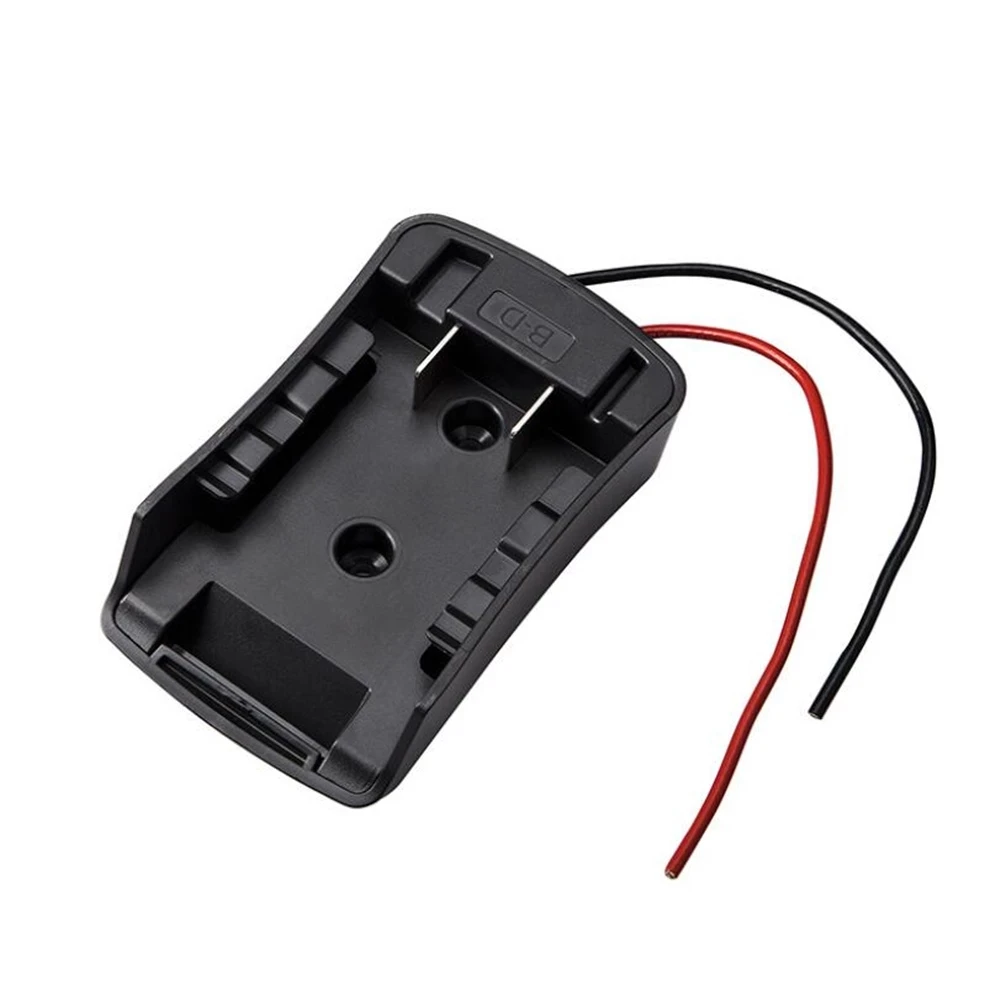 

Newest 18V 20V Li-ion Battery DIY Tool Converter For Black &Decker Adapter With Cable