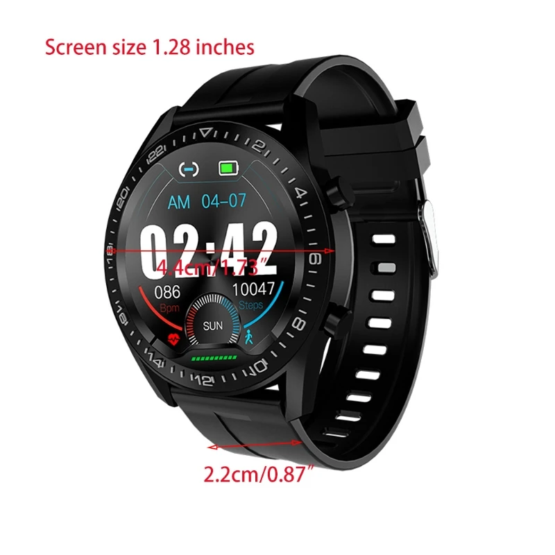 Heart Rate Monitor I12 Waterproof Fitness Tracker Sports Smart Watch Blood Pressure Call Reminder |