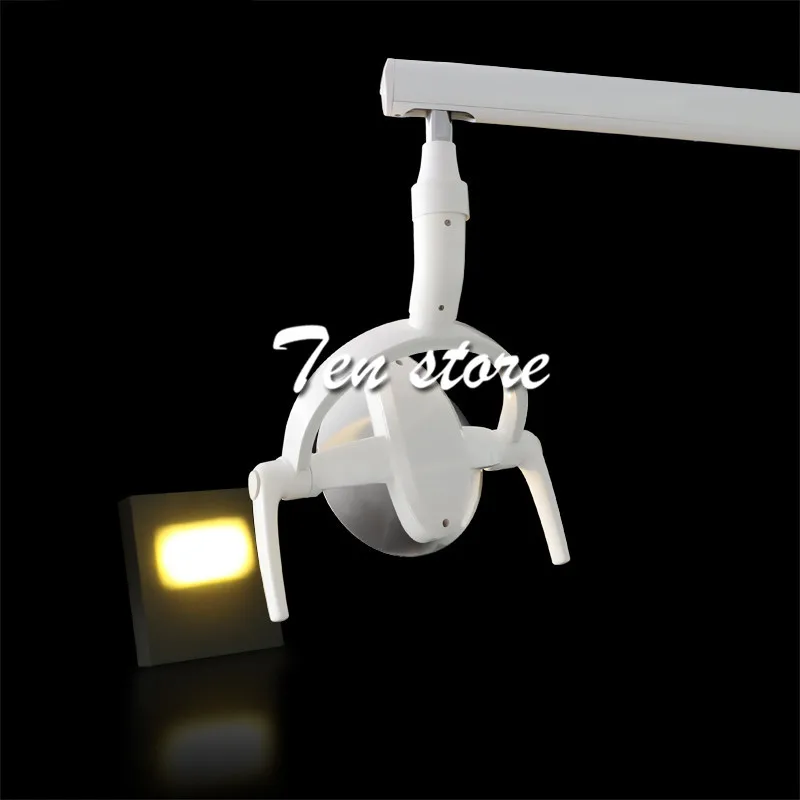 Желтый/белый отражатель лампы бестеневая Операционная лампа стоматологическая